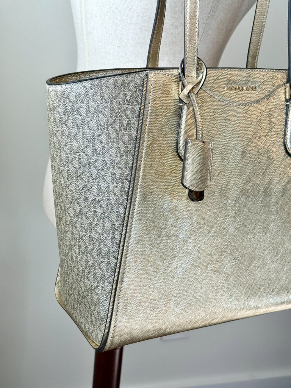 NEW Michael Kors Taryn Large Leather Tote bag - Picture 6 of 10